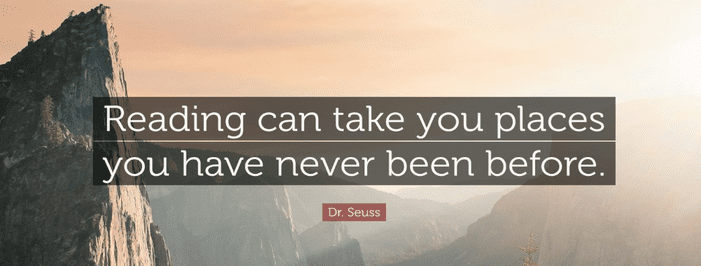 Reading Can Take You Places...